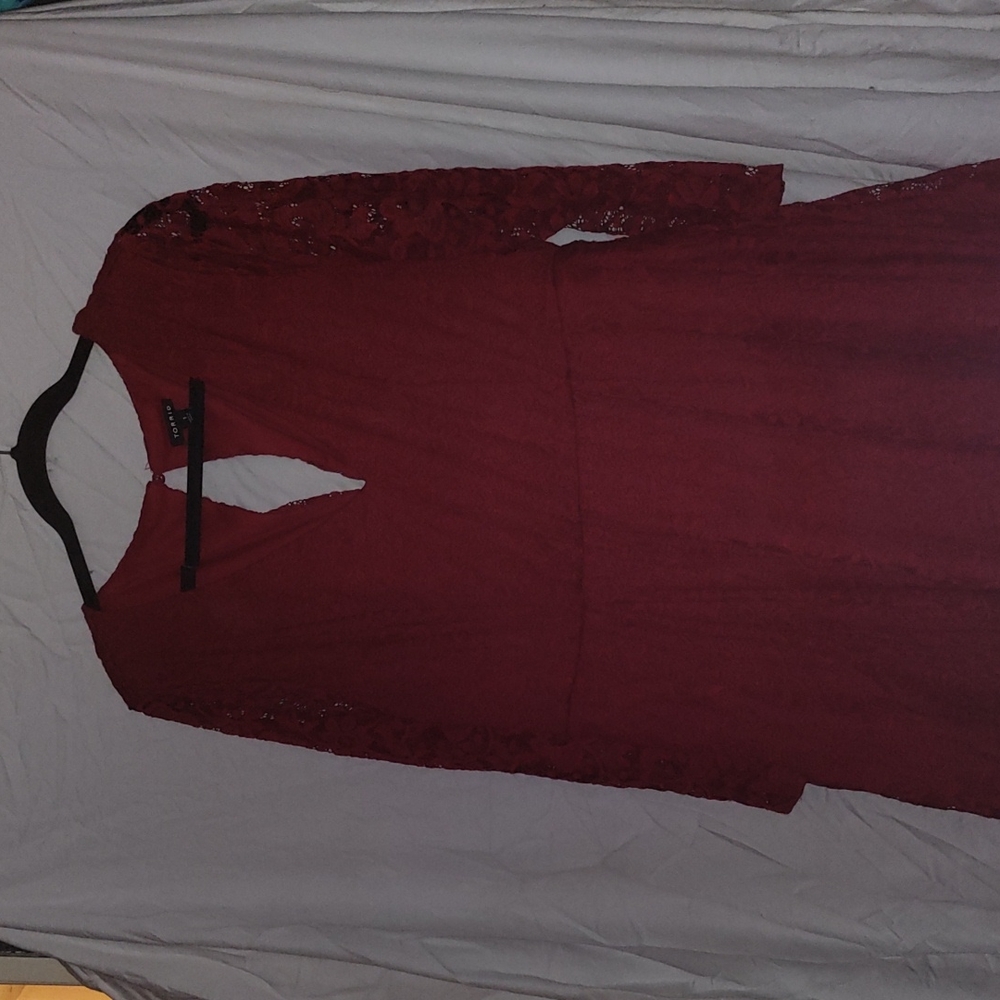 Torrid size 1 red dress